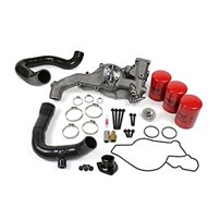 Diesel Site Water Pump Kit w/ Coolant Filter (Thermostat Housing & Radiator Hose) - 95.5-97 Ford 7.3L