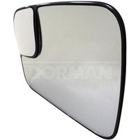 Dorman Products MIRROR GLASS - TOWING/MANUAL - DRIVER 2005-2009 Dodge Ram 2500/3500 (Manual/Fold Away With Trailer Tow Package)