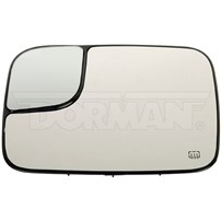 Dorman Products MIRROR GLASS - TOWING/HEATED - DRIVER 2003-2005 Dodge Ram 2500/3500 (Power/Fold Away With Trailer Tow Package)