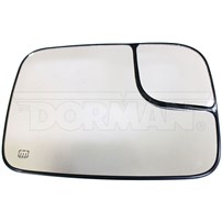 Dorman Products MIRROR GLASS - TOWING/HEATED - PASSENGER 2007-2009 Dodge Ram 2500/3500 (Power/Fold Away With Trailer Tow Package)