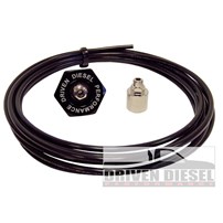 Driven Diesel Intake Air Heater Delete Boost Gauge Install Kit - 99.5-03 Ford Powerstroke 7.3L