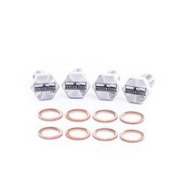 Driven Diesel 6.0L High Flow Banjo Kit - 4 Bolts & 8 Copper Washers - Front and Rear Ports