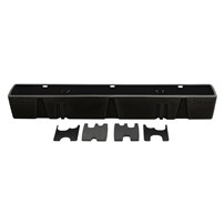 DU-HA 20025 Black Behind-The-Seat Storage Container - 2000-2007 Ford F-250/350/450/550 (Regular & Crew Cab) (Without Factory Subwoofer)
