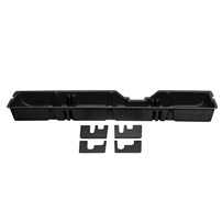 DU-HA 20031 Black Under Seat Storage Container - 2000-2016 Ford F-250/350/450/550 (Extended Cab)