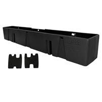 DU-HA 20054 Black Behind-The-Seat Storage Container - 2008-2016 Ford F-250/350/450/550 (Regular & Crew Cab) (Without Factory Subwoofer)