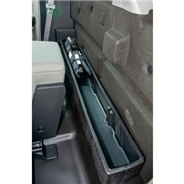 DU-HA 20114 Black Behind-The-Seat Storage Container - 2015-2023 Ford F-150 (Regular Cab)