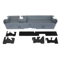 DU-HA 60052 Dark Gray Under Seat Storage Container - 2007-2021 Toyota Tundra (Double Cab) (Without Factory Subwoofer)