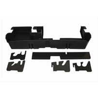 DU-HA 60061 Black Under Seat Storage Container - 2007-2021 Toyota Tundra (Double Cab) (With Factory Subwoofer)