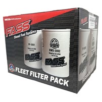 FASS Fuel Systems Fleet Filter Pack - Contains (3) XWS-3002 & (3) PF-3001