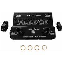 Fleece 4th Gen Dodge/Cummins Fuel Distribution Block - 10-18 Dodge Cummins