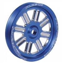 Fleece Performance 07.5-09 Cummins Dual Pump Pulley - BLUE - For: Use with FPE Dual Pump Bracket