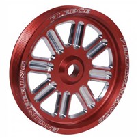 Fleece Performance 07.5-09 Cummins Dual Pump Pulley - RED - For: Use with FPE Dual Pump Bracket
