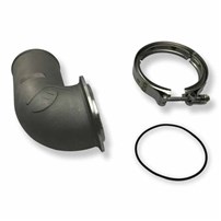 Fleece Turbo Compressor Discharge Adapter - Universal - Fits Most S400 Based Turbochargers