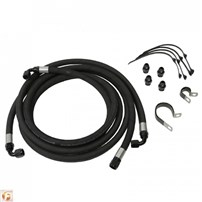 Fleece Replacement Transmission Line Kit - 10-12 Dodge Cummins with 68RFE