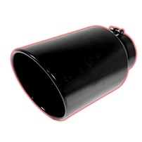 Mel's Manufacturing Rolled Angle Cut Exhaust Tips
