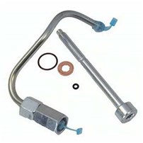 Ford Motorcraft Fuel Injector Tube and Seal - For Cylinders 1,2,7,8 - 11-17 Ford Powerstroke F250-F550 Pickup and Cab and Chassis