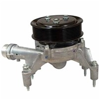 Ford Motorcraft Water Pump - (Secondary Water Pump w/ Single Alternator) - 11-19 Ford Powerstroke F250-F550 Pickup and Cab and Chassis
