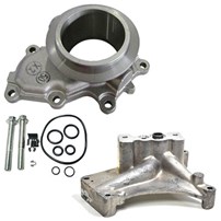 Garrett Turbo Pedestal and Free Flow Kit with Install Kit - Early 1999 Ford 7.3L Powerstroke