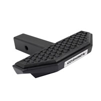 Go Rhino HS-30 Hitch Step With Hex Pattern - Black
