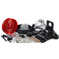 H&S Motorsports Dual High Pressure Fuel Kit - Red - 11-15 GM 6.6L LML Duramax - 131001-4