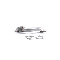 HSP 2 Inch Replacement Passenger Side Up-Pipe - 01-04 GM Duramax - Raw