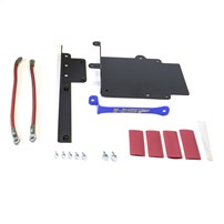 HSP Battery Relocation Kit - 17-19 Ford Powerstroke F250/350 6.7L - Illusion Blueberry