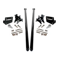 HSP Diesel Traction Bars For 2018-2022 Ford Powerstroke 6.7L F250 Crew Cab Long Bed - Ink Black