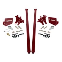 HSP Diesel Traction Bars For 2011-2017 Ford Powerstroke 6.7L F350 DRW Crew Cab Long Bed - Illusion Cherry