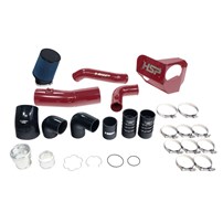 HSP Diesel Intake And Intercooler Bundle Kit For 2020-2022 Ford Powerstroke F250/350 6.7L - Illusion Cherry