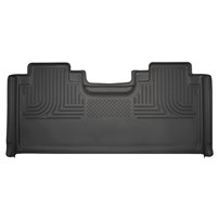 Husky Liner WeatherBeater 2nd Seat Liner - BLACK - 17-19 Ford F250/F350 (SuperCab) | 2017 Ford F450 (SuperCab)