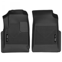 Husky Liner X-Act Contour Floor Liners - FRONT LINERS (BLACK) - 15-18 GM Colorado/Canyon, All Cabs