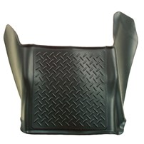 Husky Liner WeatherBeater Center Hump Floor Liner - BLACK - 08-10 Ford F250/F350 (Ext.& Crew Cab-Automatic)