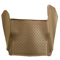 Husky Liner WeatherBeater Center Hump Floor Liner - TAN - 08-10 Ford F250/F350 (Ext.& Crew Cab-Automatic)