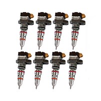Unlimited Diesel AD/30 Reman Injector with 30% Over Stock Nozzle (Set of 8) - Includes Power Hungry Hydra Chip with Custom Tuning