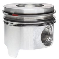 MAHLE 224-3409WR Piston With Rings (Standard - Reduced Compression) - 94-03 Ford 7.3L Powerstroke