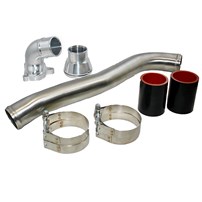 Maryland Upper Coolant Hose Kit - 17-19 Ford 6.7L - Powdercoated