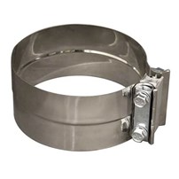 Mel's Manufacturing Stainless Steel Lap Joint Exhaust Clamp