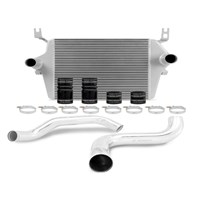Mishimoto Intercooler Kit, Silver w/ Polished Pipes 1999-2003 Ford Powerstroke 7.3L