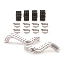 Mishimoto Intercooler Pipe and Boot Kit - 16-19 Nissan Titan XD - Silver - MMICP-XD-16P