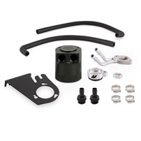 Mishimoto Baffled Oil Catch Can Kit - 11-16 Ford Powerstroke 6.7L