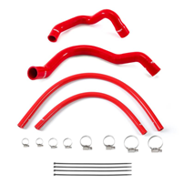 Mishimoto Silicone Hose Kit, Red 1991-2001 Jeep Cherokee 4.0L