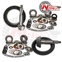 Nitro Gear & Axle Gear Package Kit - 2000.5-2001 Jeep Cherokee XJ with Front for Dana 30 & CHY 8.25