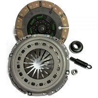 Valair Single Disc Clutch for ZF5 Transmission - 94-98 Ford 7.3L w/5 Speed - (Clutch Kit for Solid Flywheel) - Ceramic/Ceramic - 600HP/1100FT LB Torque - NMU70263-04