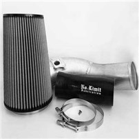 No Limit Fabrication 2003-2007 Ford 6.0 Cold Air Intake, Raw, Dry Filter
