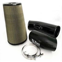 No Limit Fabrication 2011-2016 Ford 6.7 Cold Air Intake, Black, PG7 Filter Stage 2