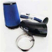No Limit Fabrication 2011-2016 Ford 6.7 Cold Air Intake, Polished, Oiled Filter Stage 1