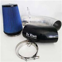 No Limit Fabrication 2011-2016 Ford 6.7 Cold Air Intake, Raw, Oiled Filter Stage 2
