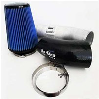 No Limit Fabrication 2011-2016 Ford 6.7 Cold Air Intake, Raw, Oiled Filter Stage 1