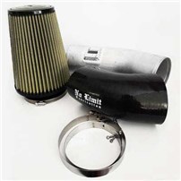 No Limit Fabrication 2011-2016 Ford 6.7 Cold Air Intake, Raw, PG7 Filter Stage 1