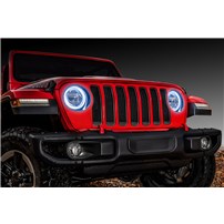 Oracle Lighting LED Headlight Surface Mount Halo Kit - White - 2018-2023 Jeep Wrangler JL | 2020-2023 Jeep Gladiator JT
